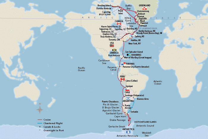 Viking's Arctic to Antarctic Explorer: Le Voyage le Plus Ambitieux du Monde